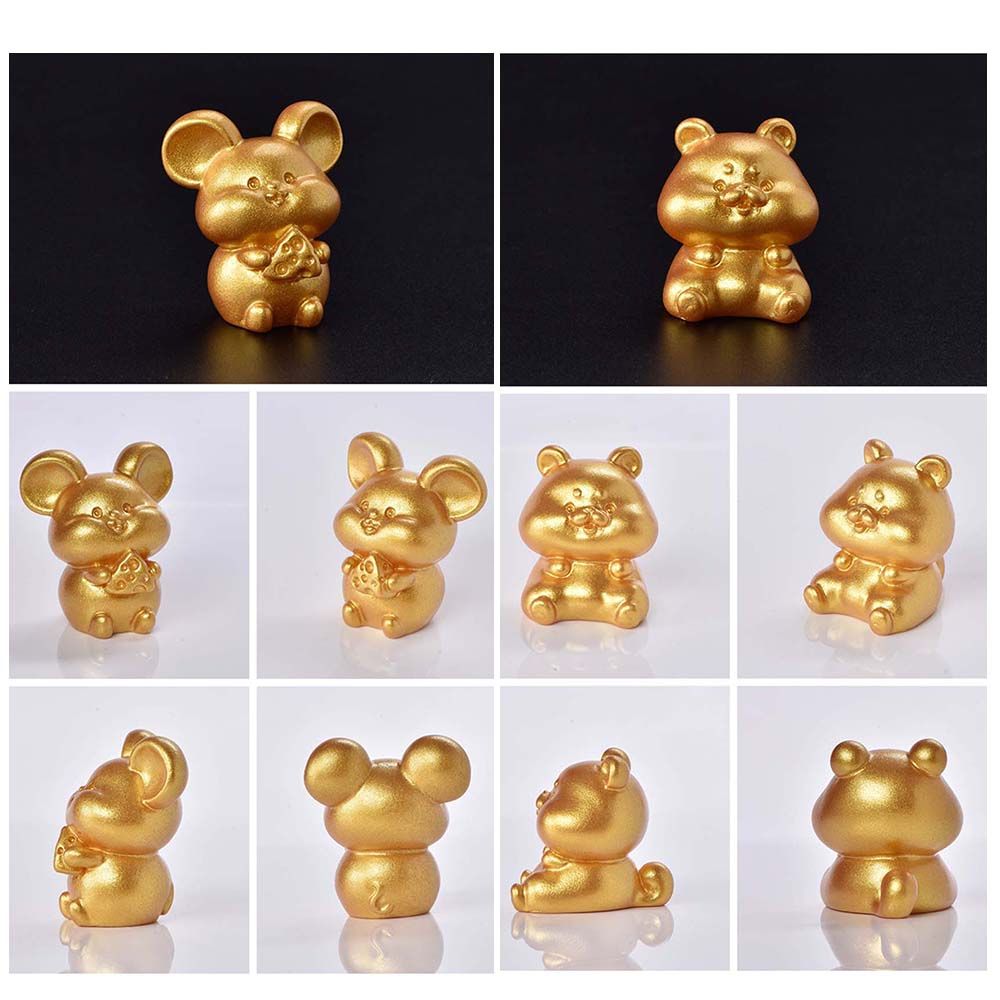 DIY Home Decoration Fairy Garden Cow Figurines Micro Landscape Miniature Taurus Animal Model