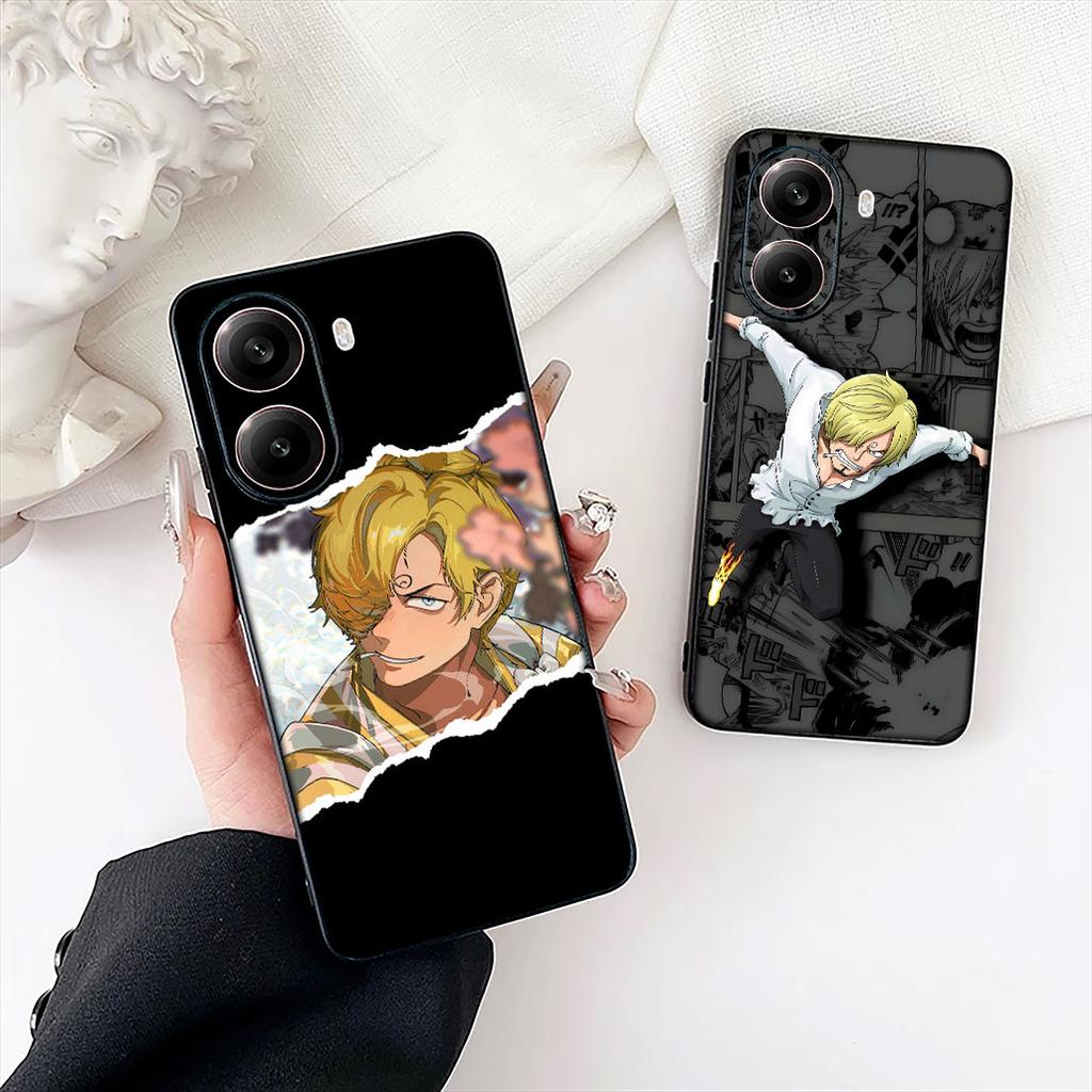 Sanji Luffy ONE PIECES Roronoa Zoro Phone Case for Samsung Galaxy S22 S21 S20 FE Ultra Plus A35 A36 A37 A33 A34 A04 A71 Cover