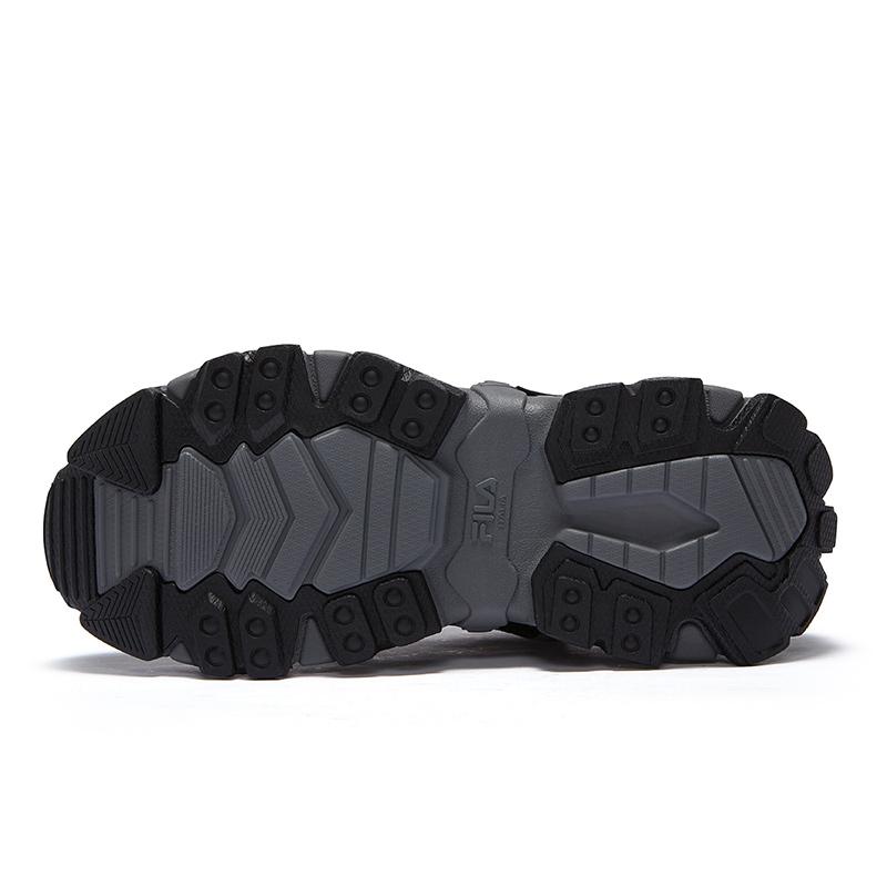 Perks And Mini X Fila Fusion Exocet Горные Кроссовки Удобные Модные Низкие Повседневные Кроссовки Мужские кроссовки Тень-Черный Серый Черный T12M441507FDB