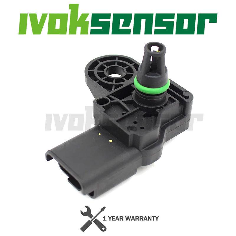 MAP Manifold Absolute Pressure Sensor for BMW MINI R56 Clubman R55 Convertible R57 Cooper 1.6L L4 0261230134 13627535069