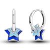 Sell 925 Silver Glow in the Dark Earrings Fit Charms Hoop Earrings For Women Stud Earring Fine Jewelry