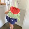 School Bag New High Value Fresh Sweet Dopamine Cute Fruit Backpack Junior High School Students Lightweight Large Capacity Backpack