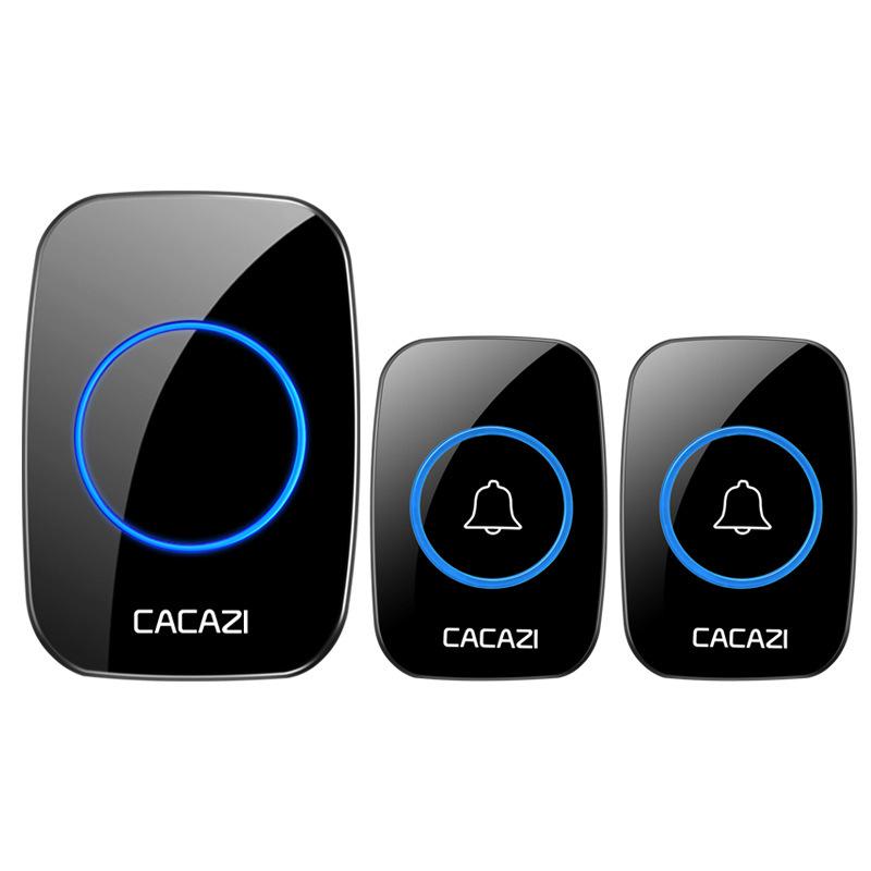 Wireless Waterproof Doorbell: Battery Operated, Plug-Free, Flashing Signal, Ideal for Elderly Pager