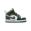 Air Jordan 1 Mid Td Noble Green Pollen White 640735-371