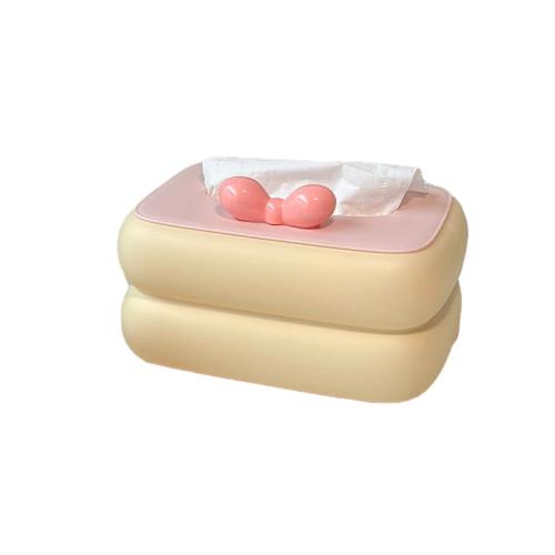 Конфетный цвет Чехол для салфеток Держатель для салфеток Диспенсер Пластиковый органайзер для салфеток для тумбочек Спален Офиса