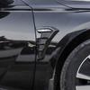 Для Mercedes Benz SLK Автомобильный Углеродно-Черный Автомобильный Крыло Боковые Вентиляционные Отверстия Воздухозаборник Решетка Наклейка Накладка BL1
