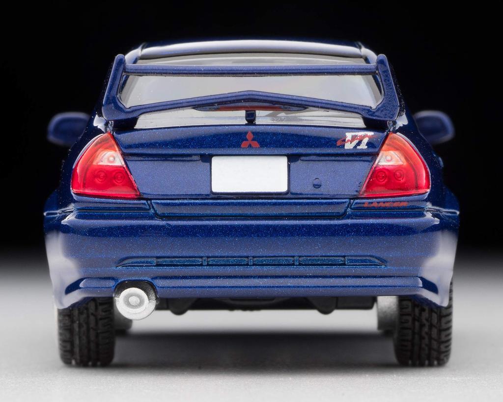 Tomica Limited Vintage Neo Scale Mitsubishi Lancer GSR Evolution VI Navy Blue Finished Model 312406 1/64 LV-N190c
