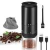 New Portable Electric Power Display Coffee Bean Grinder 38 Gears External Adjustable USB 2000mAh Household Mini Coffee Machine
