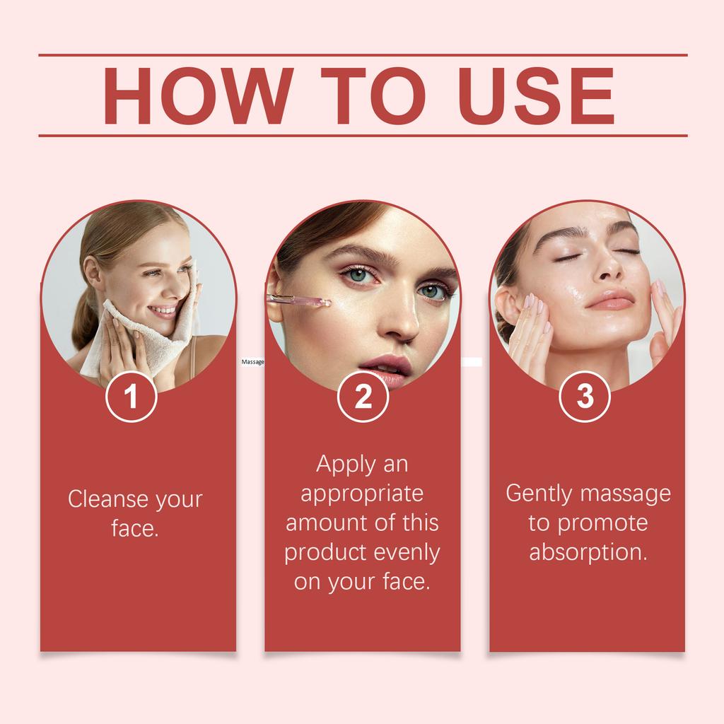 Hyaluronic Acid Firming Serum Hydrating Fade Fine Lines Wrinkle Smoothing Even Skin Tone Brightening Facial Care Essence