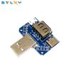 USB Head Switchboard Male USB Connector to Type-c Micro USB Female USB 2.54-4P transfer test board USB adapter plate XY-USB4