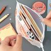 PVC Capybara File Bag Cute Cartoon Zip File Bag New Test Paper Storage Pouch  Student