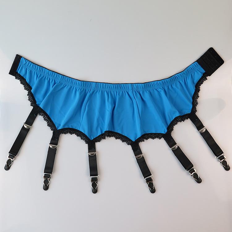 Hot Sales Polyester Mesh 6-claw Buckle Non-slip Garter Belt Thigh Garters Garter Belt Sexy