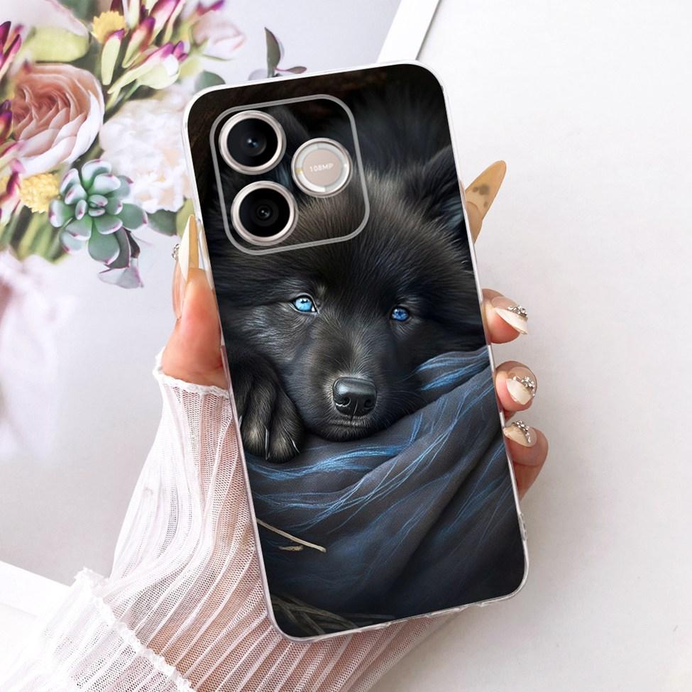 Прозрачный чехол для Honor 600 Lite Чехол Милый Кот Модный Бабочка Роскошный Расписной Корпус Для Honor 600Lite LNA-NX1