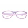 Plastic Transparent Plastic Glasses Transparent Colorful Doll Glasses  Children Toy