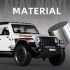 1:24 Джипа Wrangler Rubicon Внедорожник Сплав Модель Автомобиля Литье под Давлением Металл Внедорожные Машины Модель Автомобиля Симуляция Звук Свет Детские Игрушки Подарок