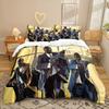 Анимационный Сериал 3D Цифровая Печать Комплект Постельного Белья из Трех Предметов Простыня Пододеяльник