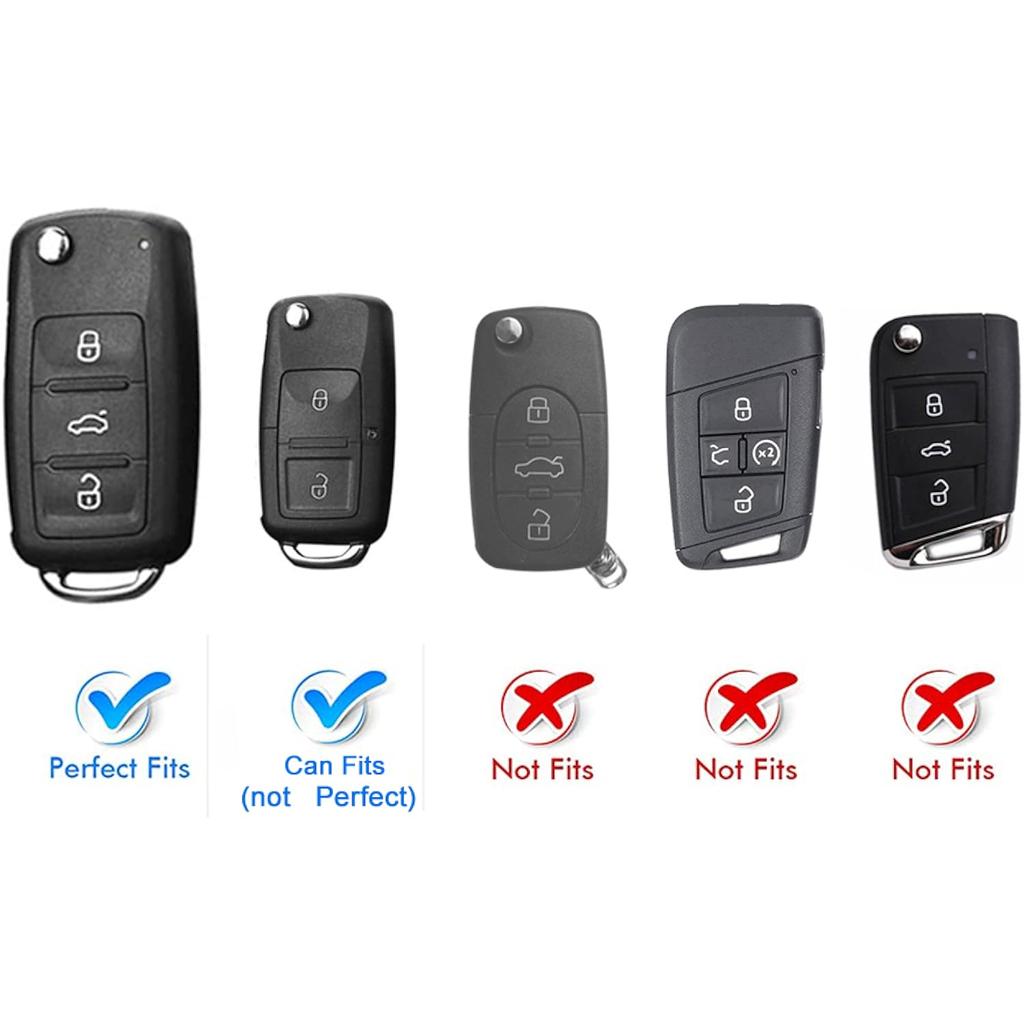 Чехол для брелока Volkswagen, высококачественный мягкий TPU защитный чехол для брелока на 360 градусов Volkswagen Jetta Golf Polo MK6 Passat Tiguan брелок