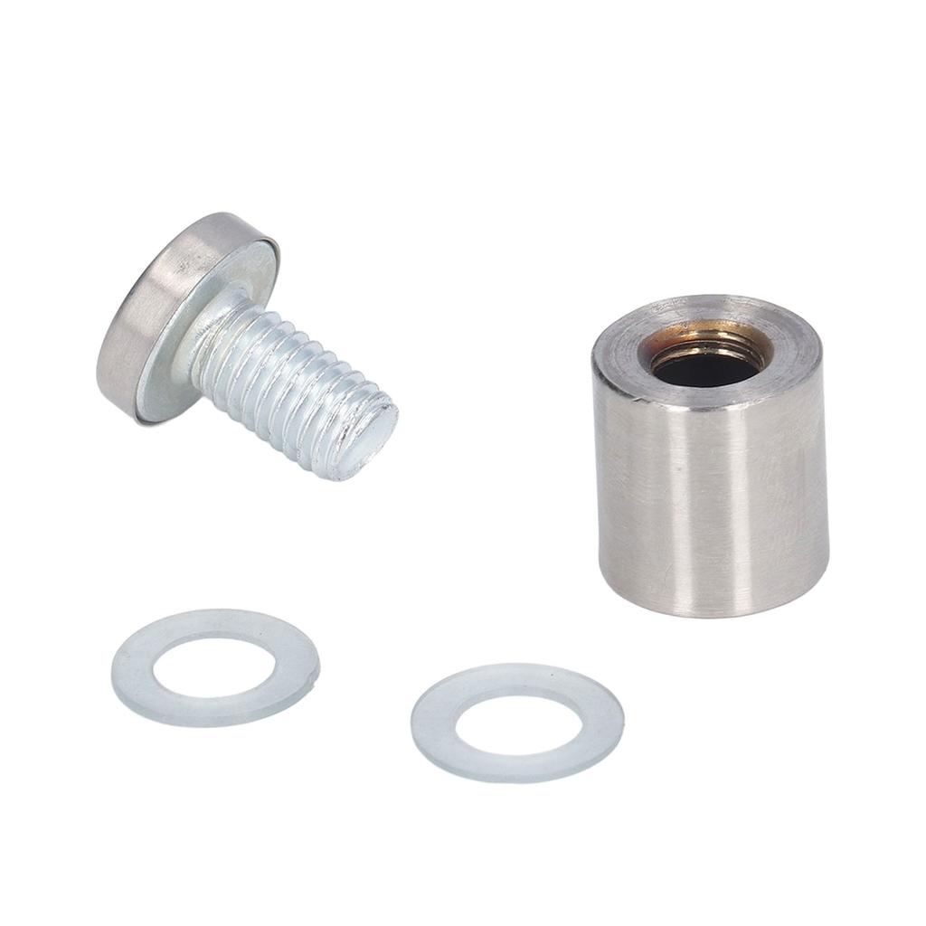 12Pcs Standoff Screw Stainless Steel 19x25mm Wall Mount Advertising Fastener Set Kit