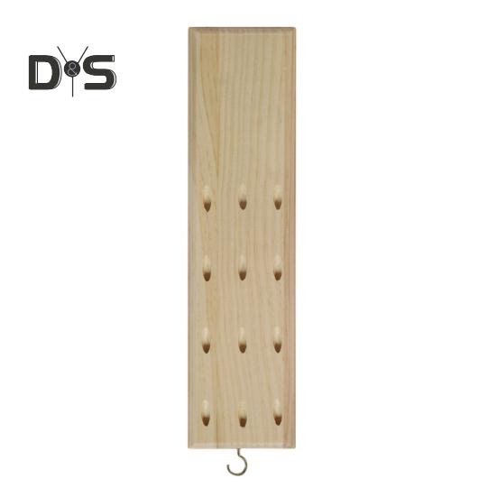 Настенный держатель для дротиков, деревянная кассета для дротиков, стойка для дротиков с 12 наконечниками, металлический крючок и сумка для хранения аксессуаров