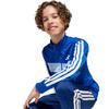 Спортивный костюм Adidas TIBE Team Royal Dark Размер 130 Детский комплект, Унисекс, KQG66, Верх синий/белый/светящийся синий, Низ синий/белый (JC7518),