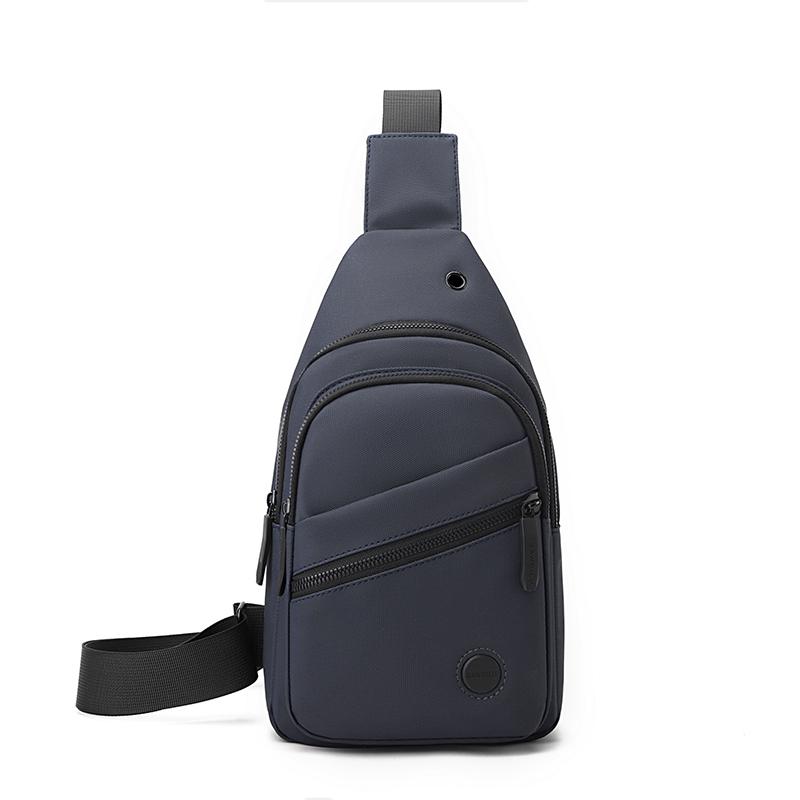 Мужская нагрудная сумка через плечо нейлоновая сумка через плечо