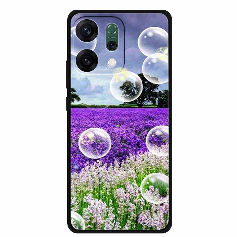 For Oppo Reno 14 5G Phone Case 6.59" Fashion Luxury Casing Black Silicone Soft Back Cover For Oppo Reno 14 Shockproof Capa Funda