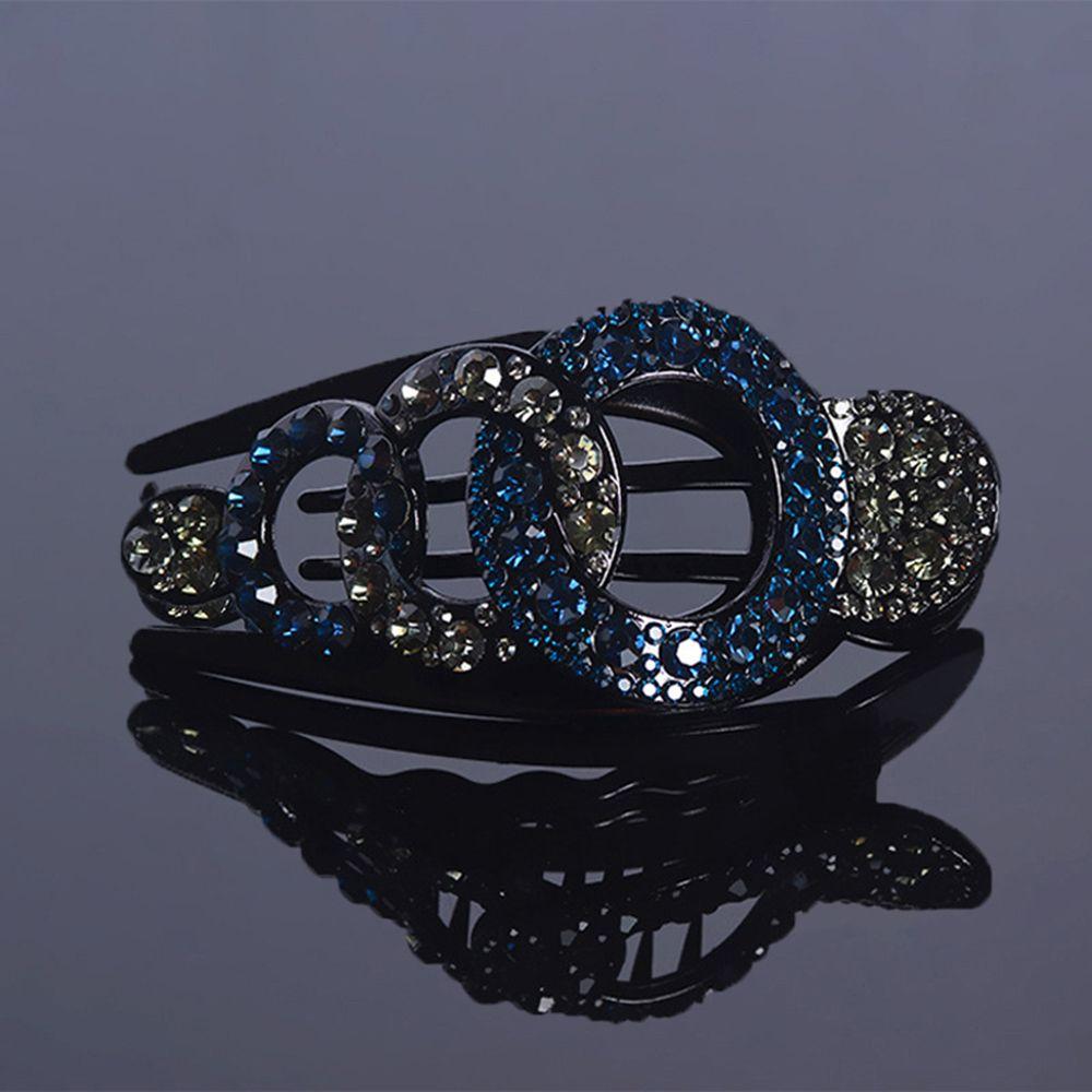 Женская заколка для волос, головные уборы, аксессуары для волос для девочек, держатель для хвоста, зажим в виде утконоса, заколка для волос с бриллиантами