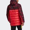 Adidas Mufc Ssp Printed Hooded Cotton Jacket Men Outwear Red DX9067