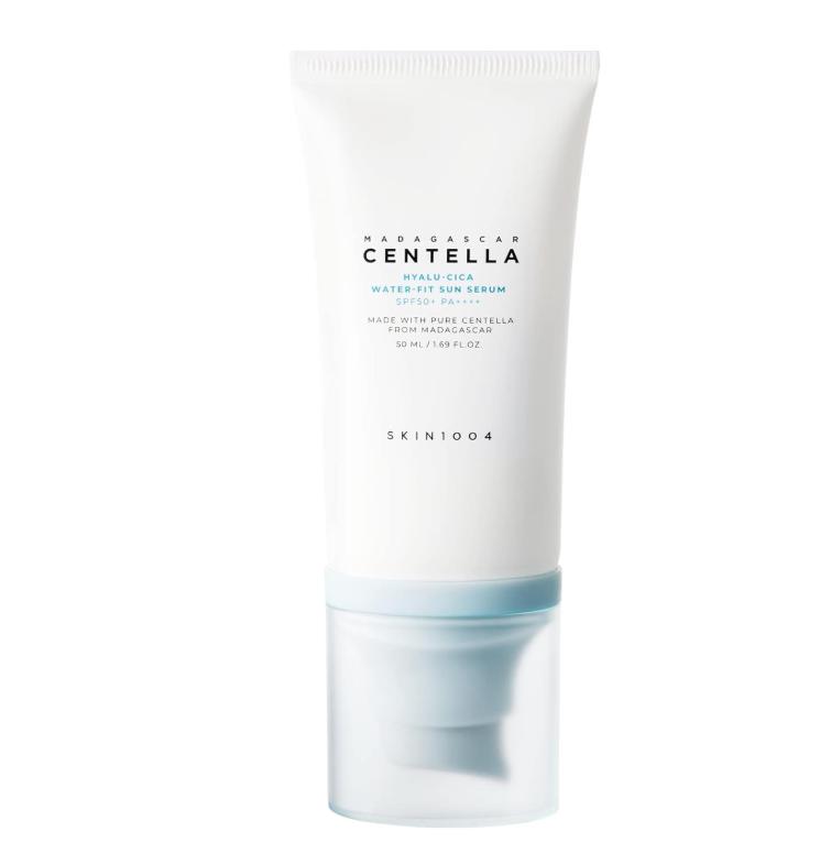 Skin1004 Солнечная сыворотка Madagascar Centella Hyalu-Cica Water-Fit 50 мл – 100% оригинальный корейский солнцезащитный уход с официального сайта