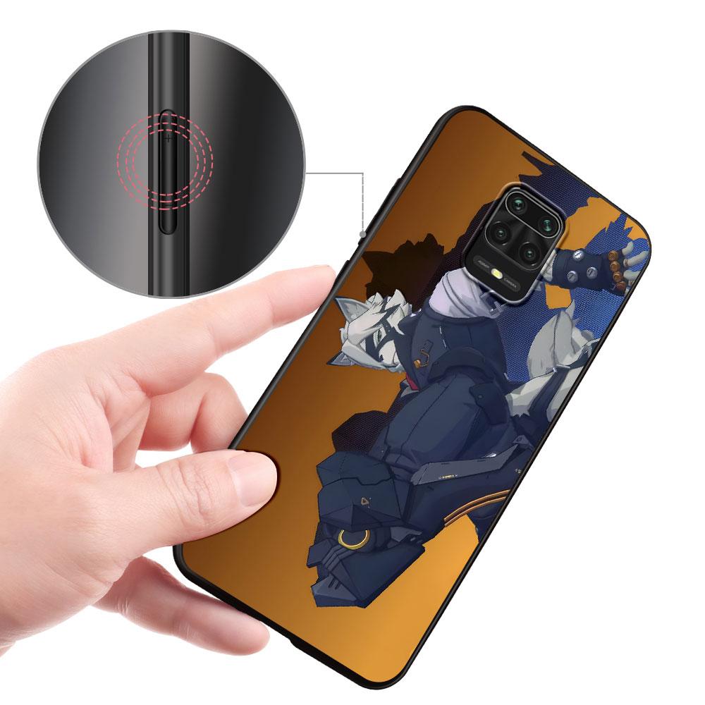 Аниме Zenless Zone Zero Чехол для Xiaomi Redmi 10A 10C 9C 12C 9A 9i 10 12 9 Prime 9T K40 Pro Черный Мягкий ТПУ Чехол для Мобильного Телефона