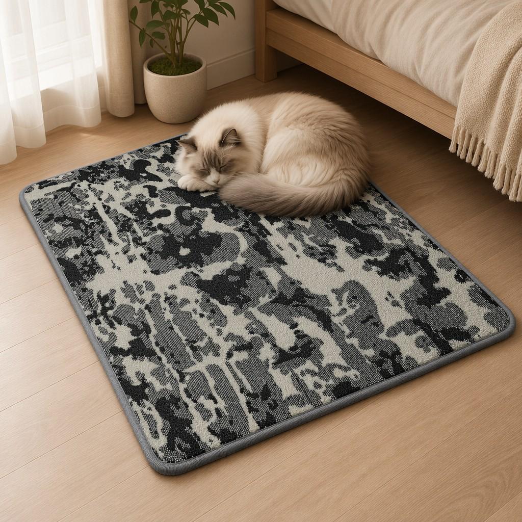 Pet Minimalist Style Small Fresh Entrance Entrance Bathroom Kitchen Floor Mat Floor Mat Non-slip Machine Washable Carpet