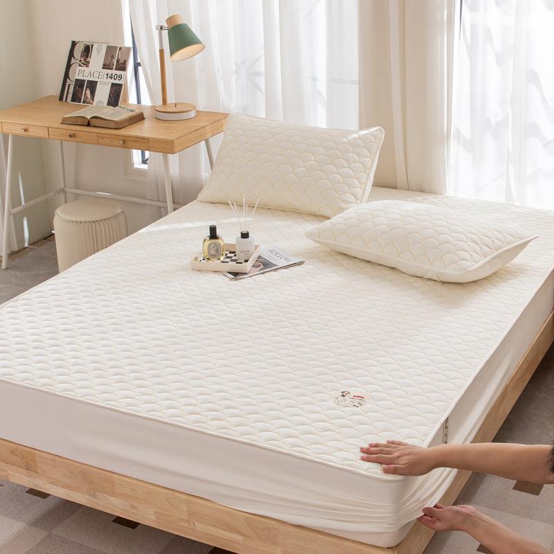 Простыня с набивкой из сырого хлопка для беременных и младенцев, матрас с вышивкой из соевого волокна и наматрасник с Simmons