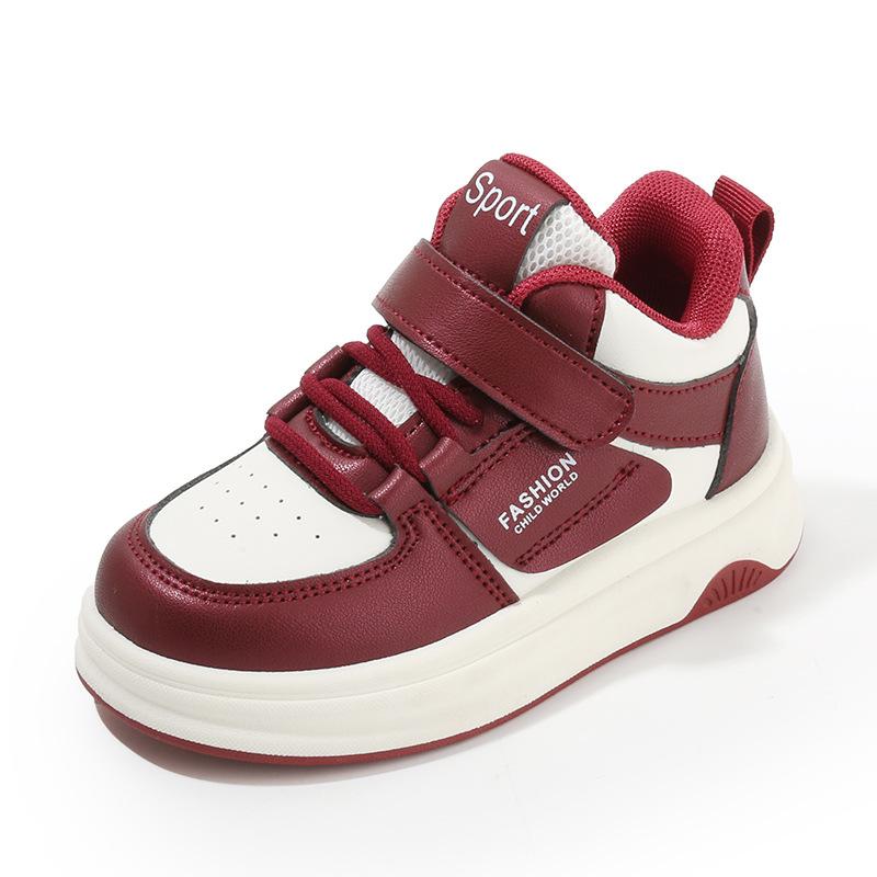 Детская спортивная обувь 2025 весна и осень новая обувь для девочек маленькие белые туфли высокие кеды для мальчиков повседневная обувь на доске мягкая подошва детская обувь список