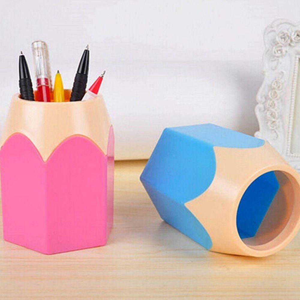Mini Organization Home Pen Vase Desktop Storage Brush Container Pencil Holder