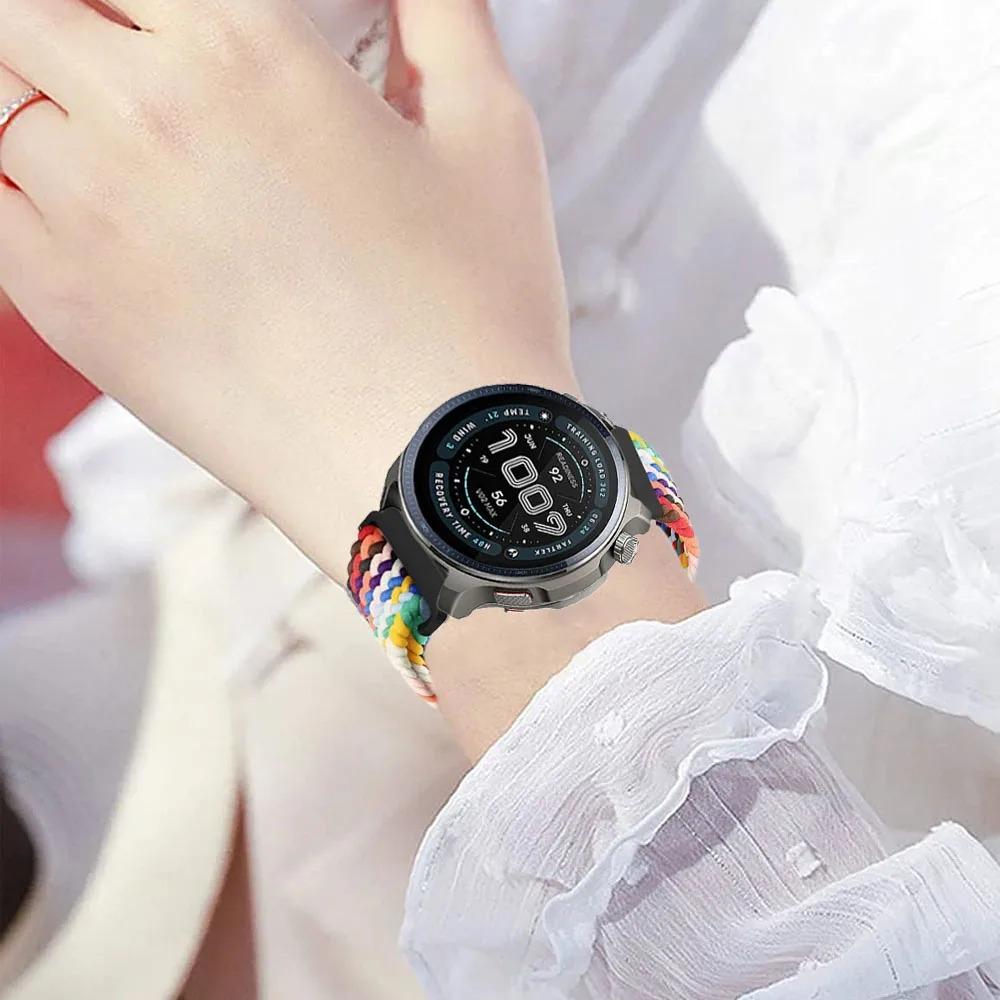 22 мм 20 мм Нейлоновый ремешок для Amazfit Balance 2 1/Bip 6 5 Спортивный браслет Ремешок для часов Correa для Amazfit GTR 47 мм/GTR 4 3/GTS/Active 2