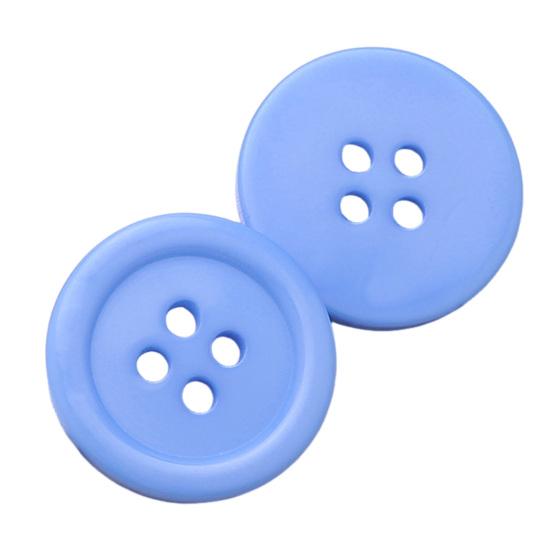 110Pcs Resin Cat Eye Buttons 9mm-30mm Four-Eye Buttons Sewing Accessories DIY