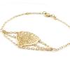 Les Trésors De Lily [J0845] - Gold Plated Bracelet 'Love'