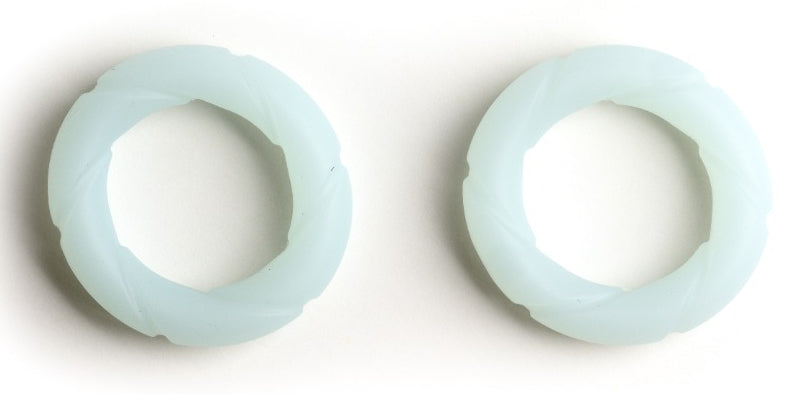 Lot de 2 Cockrings Ready Rings 28 mm Phosphorescents - Sport Fucker - Cockrings Flexibles
