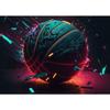 Nordic Colorful Sport Basketball Posters Prints Canvas Painting Sports Wall Art Picture for Kid Teen Boys Gift Room Gym Decor