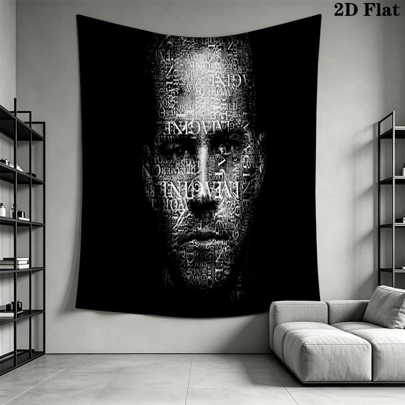 Paul Walker Memorial Tapestry Tapestry Background Cloth Fashion Print Home Decor Atmospheric Background Cloth Homestay Soft Decoration Tapestry