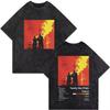 Twenty One Pilots Clancy Tour 2025 T-shirt Men Women Fashion Vintage Washed T-shirts Casual Loose Pure Cotton T Shirt