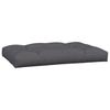 3 Piece Pallet Cushion Set Anthracite Fabric