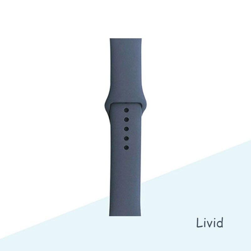 Силиконовый ремешок для браслета Apple Watch 44 мм 40 мм 38 мм 42 мм ремешок для часов Apple Watch Band Correa для Iwatch Series7 6 Se 5 4 3