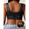 Women S Front Closure Push Up Plus Size Smooth Sports Bra No Underwire