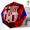 1 шт. Складной портативный зонт FC Barcelona с автоматическим открытием/закрытием и 8-реберной конструкцией для женщин/мужчин, всесезонное использование a0901116