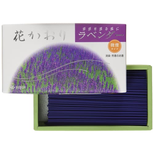 Kunjudo Incense Sticks, Flower Fragrance Series, Lavender, Light Smoke #622