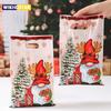 10/25/50pcs Christmas Cute Gift Bags Christmas Party Decoration 2025 Xmas Santa Claus Handbags  New Year Gift 2026