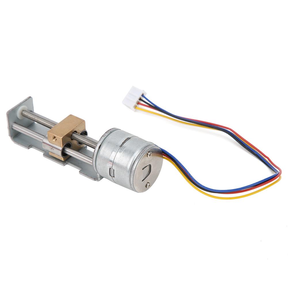 Stepper Motor Mini Linear Screw Nut Slider 2‑Phase 4‑Wire for DIY Small Sliders 20mm