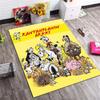 Lucky Luke Cowboy Cartoon Area Rug, Vintage Comic Non Slip Floor Mat, Bedroom Decor Gift For Comic Fans