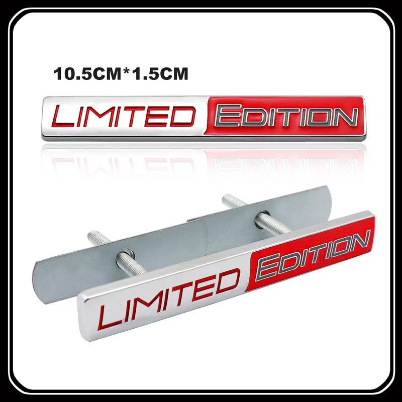 2026 New Style Limted Edition Emblem Metal Car Body Sticker Grille Badge Decoration For 4JHE Toyota VW Hyundai Benz Ford Land Rover